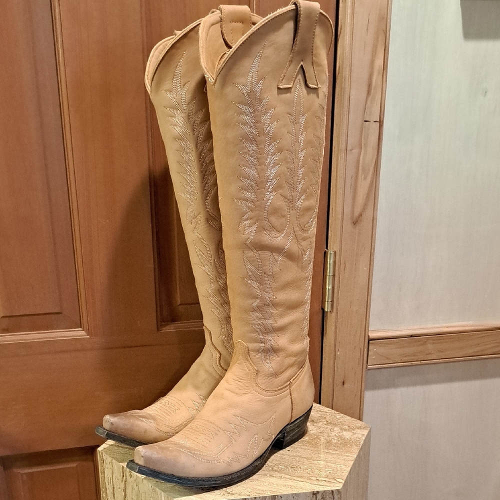 Old Gringo Mayra Bis Tall Cowboy Boots 7.5